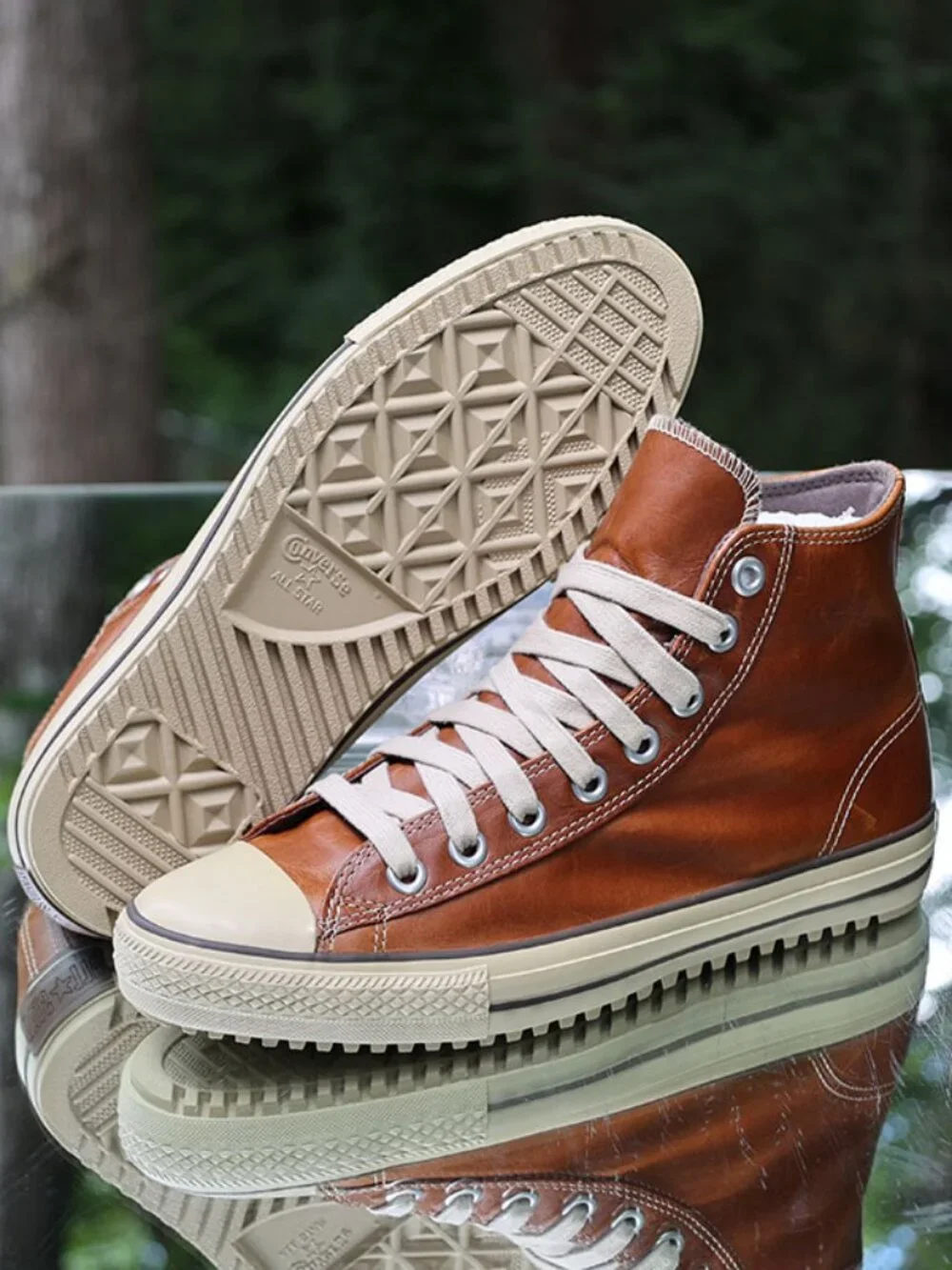 Converse Chuck Taylor All Star Boot Leather Pinecone - Picture 6 of 14